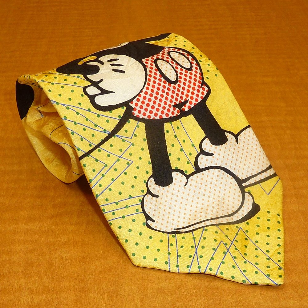 Limited Edition Mickey Mouse Men's Italian Tie